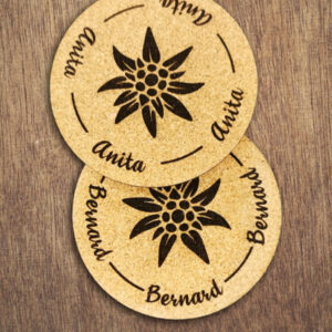 Sous-verres Edelweiss