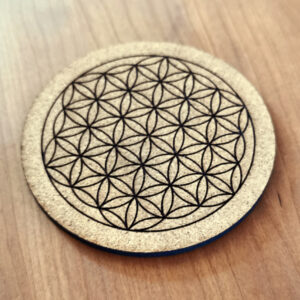 Sous-verres Fleur de vie