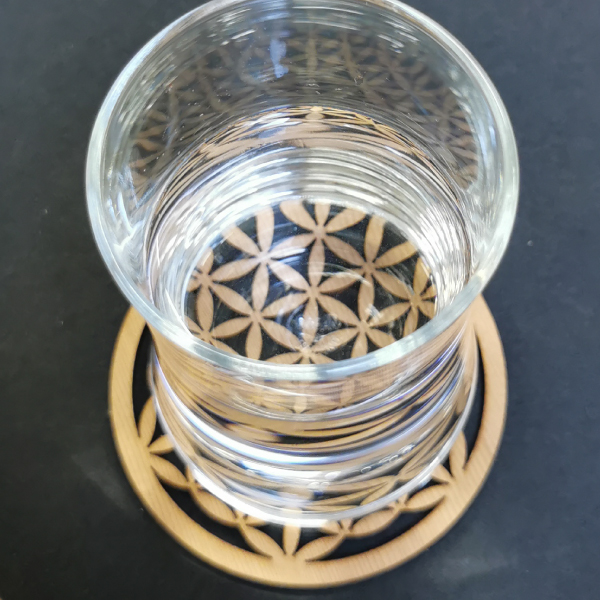 Sous-verres Fleur de vie – Image 4